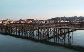Kampung Atas Air Margasari, Menikmati Panorama Alam & Sunset di Balikpapan